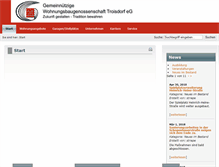 Tablet Screenshot of gwg-troisdorf.org